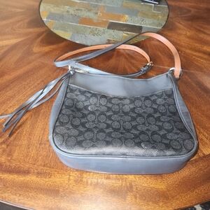 Coach Black and Tan Women's Bag